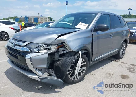 2018 Mitsubishi Outlander Es from USA, damaged, VIN JA4AD2A31JZ055481